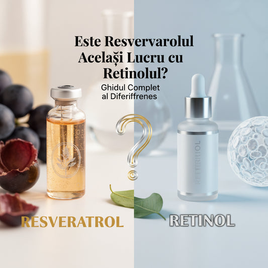 Este Resveratrolul Același Lucru cu Retinolul? Ghidul Complet al Diferențelor