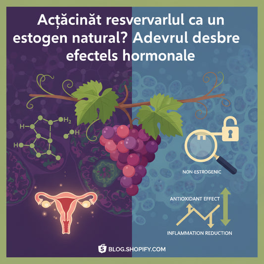 Acționează resveratrolul ca un estrogen natural? Adevărul despre efectele hormonale