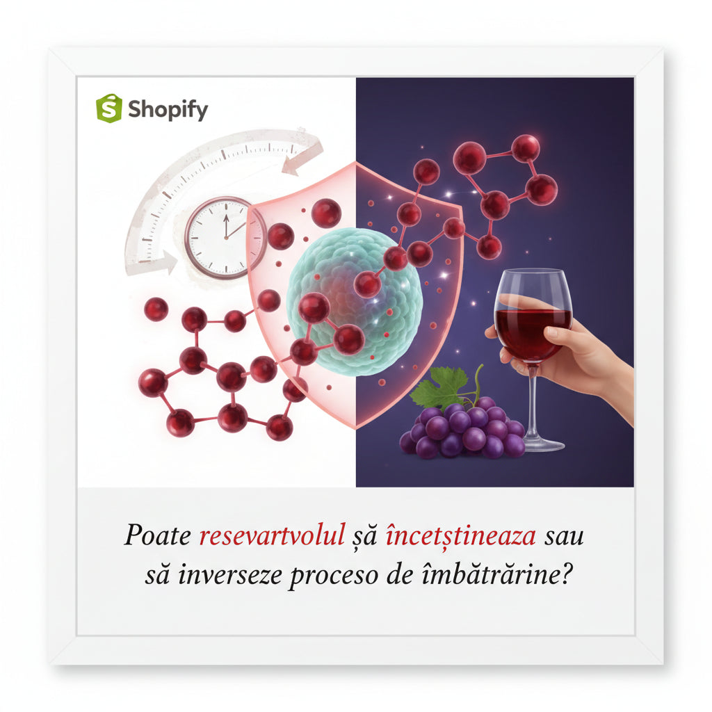 Poate resveratrolul să încetinească sau să inverseze procesul de îmbătrânire?