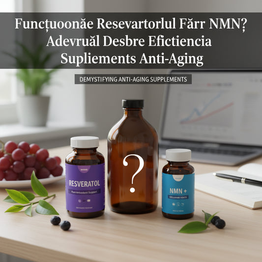 Funcționează Resveratrolul Fără NMN? Adevărul Despre Eficiența Suplimentelor Anti-Aging