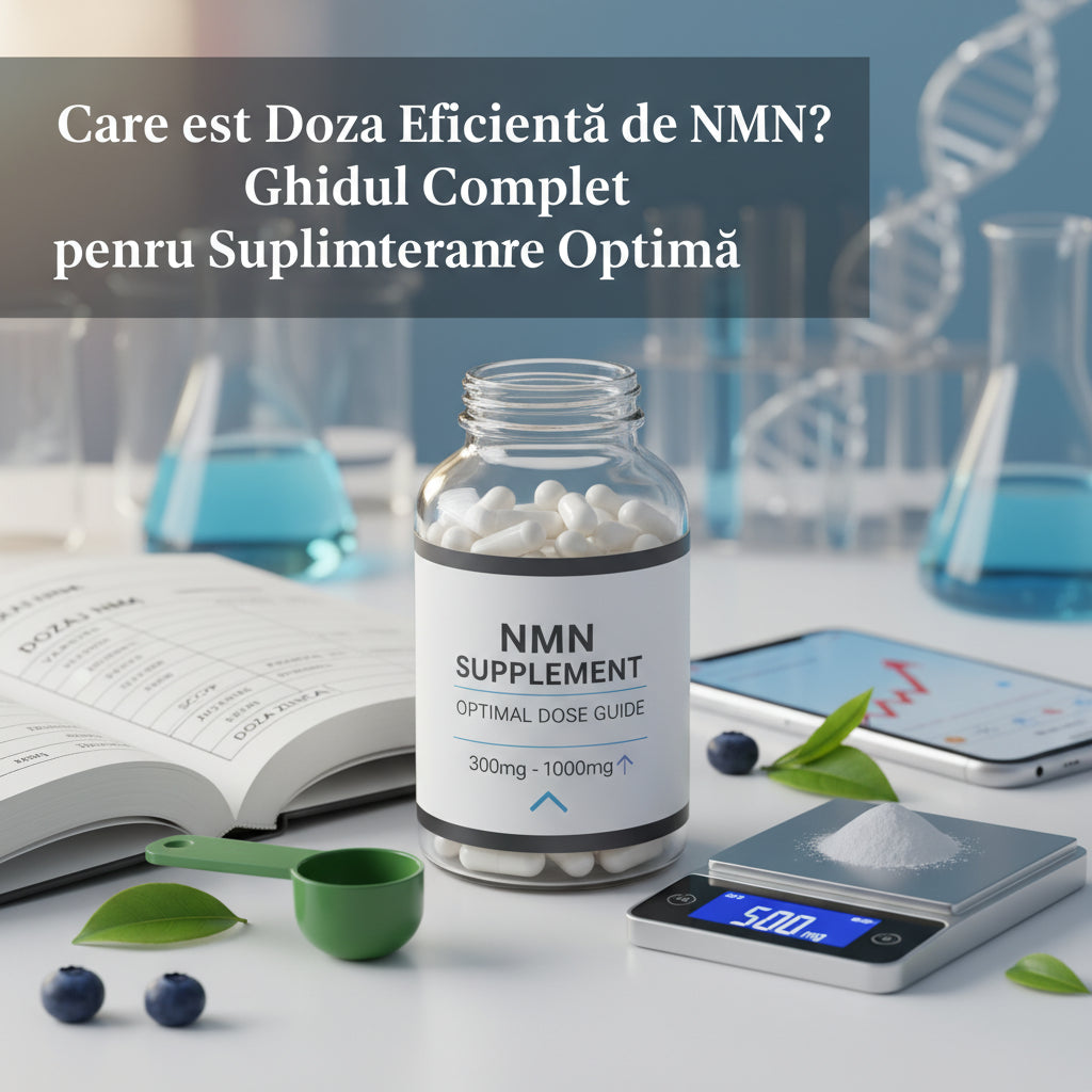 Care este Doza Eficientă de NMN? Ghidul Complet pentru Suplimentare Optimă