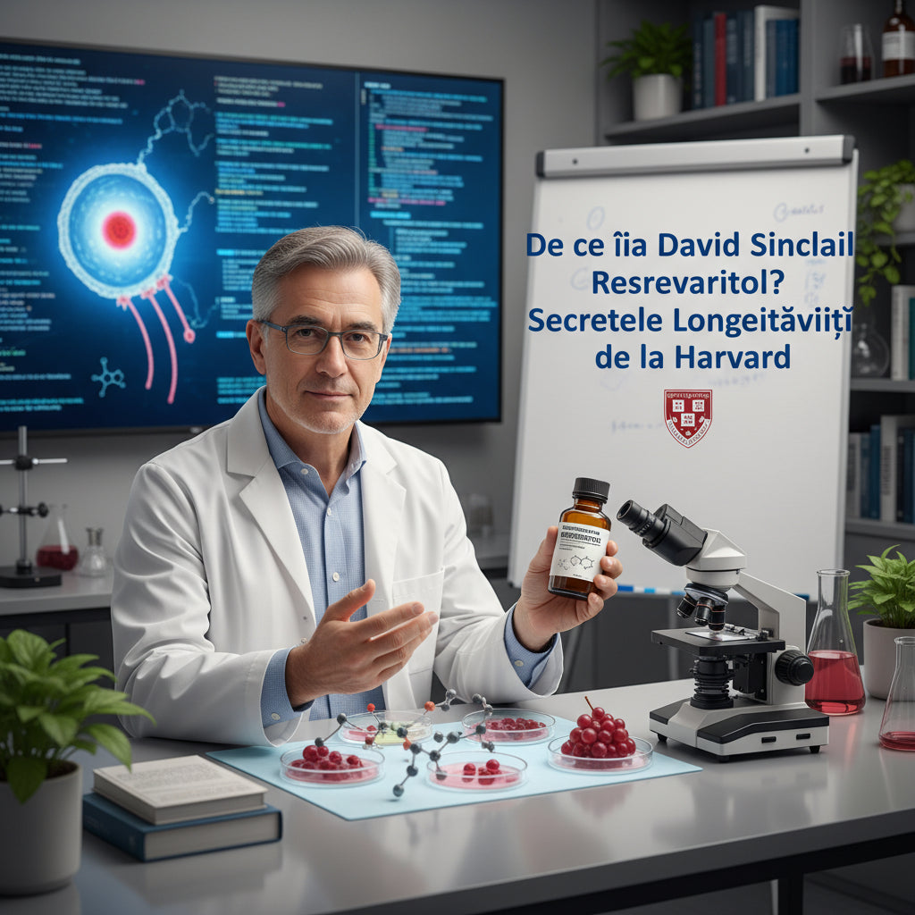 De ce ia David Sinclair Resveratrol? Secretele Longevității de la Harvard