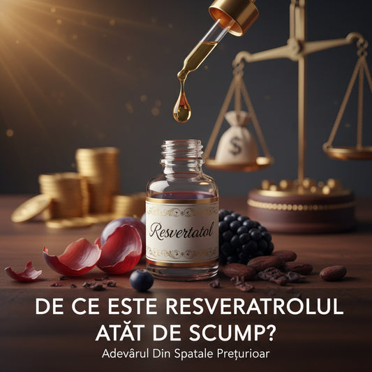 De Ce Este Resveratrolul Atât de Scump? Adevărul Din Spatele Prețurilor
