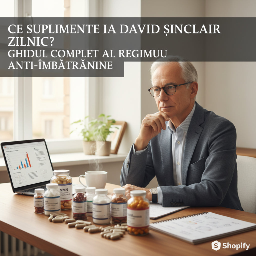 Ce Suplimente Ia David Sinclair Zilnic? Ghidul Complet al Regimului Anti-Îmbătrânire