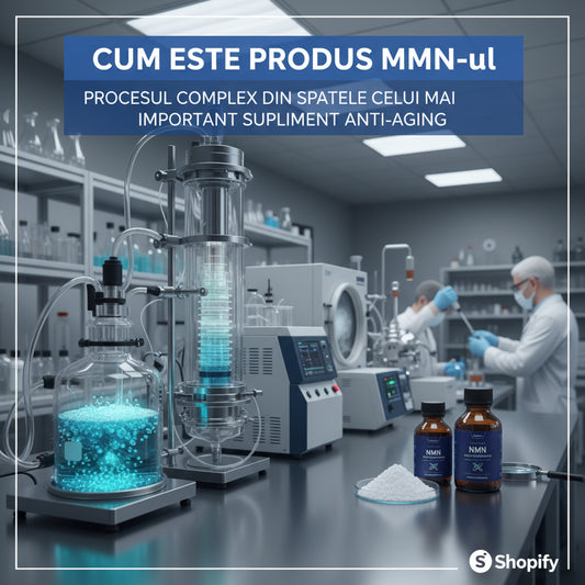 Cum Este Produs NMN-ul: Procesul Complex din Spatele Celui Mai Important Supliment Anti-Aging