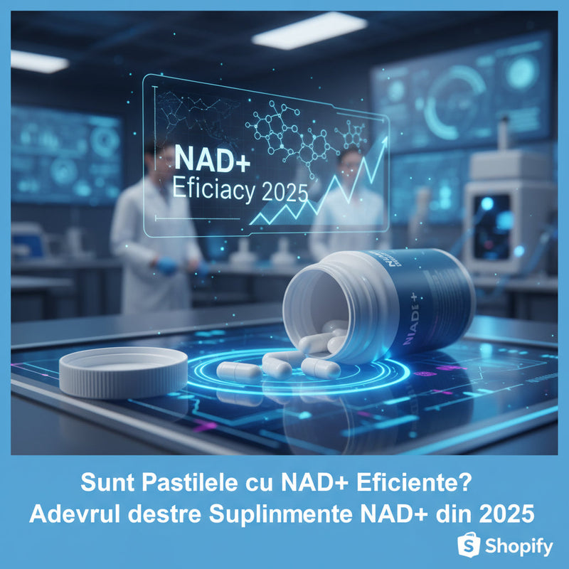 Sunt Pastilele cu NAD+ Eficiente? Adevărul despre Suplimentele NAD+ din 2025