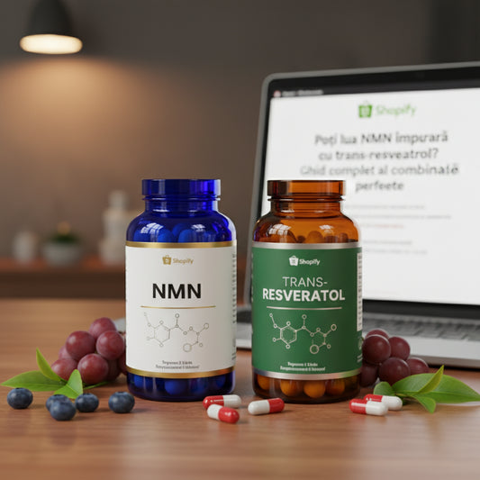 Poți lua NMN împreună cu trans-resveratrol? Ghidul complet al combinației perfecte