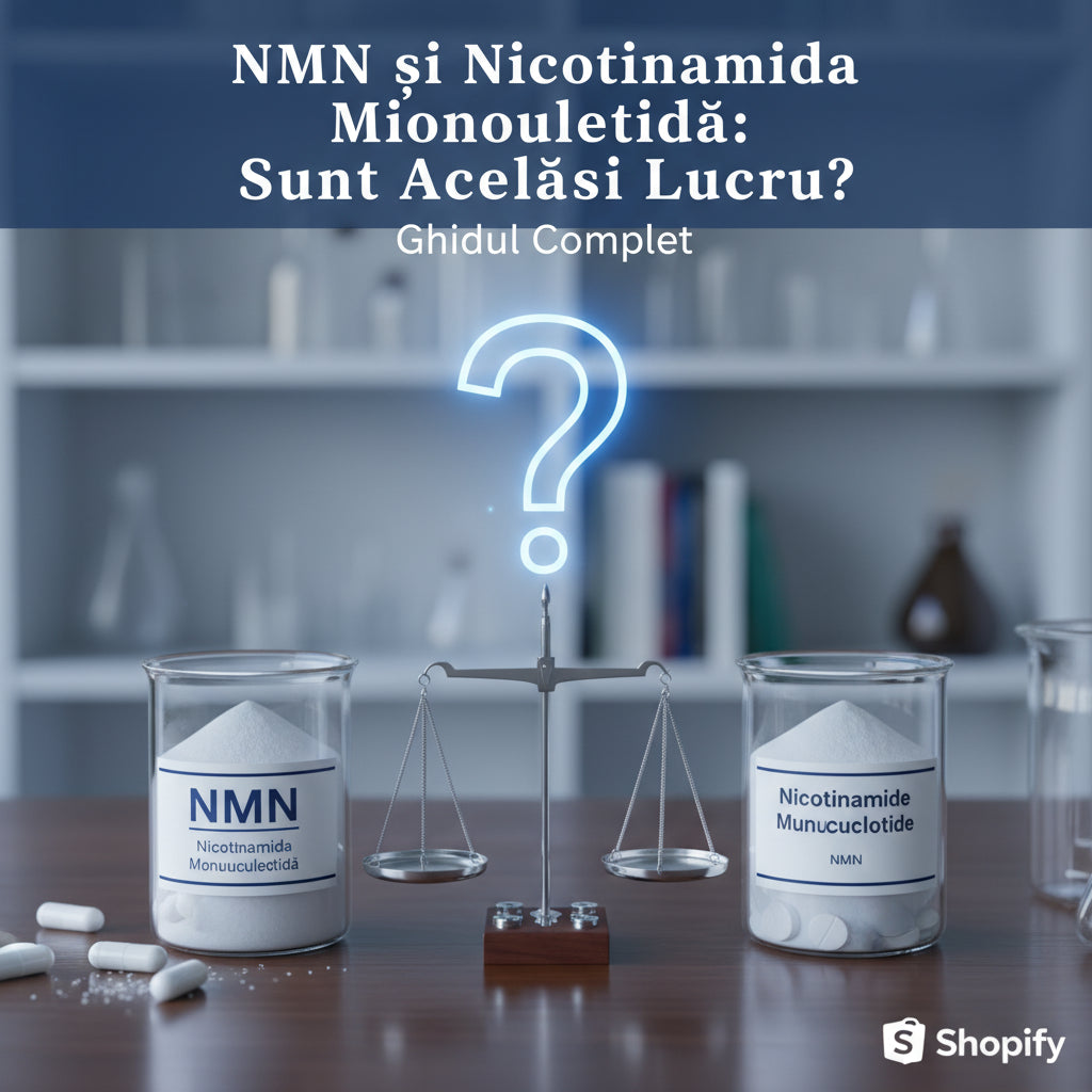 NMN și Nicotinamida Mononucleotidă: Sunt Același Lucru? Ghidul Complet