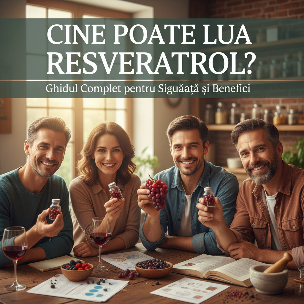 Cine Poate Lua Resveratrol? Ghidul Complet pentru Siguranță și Beneficii