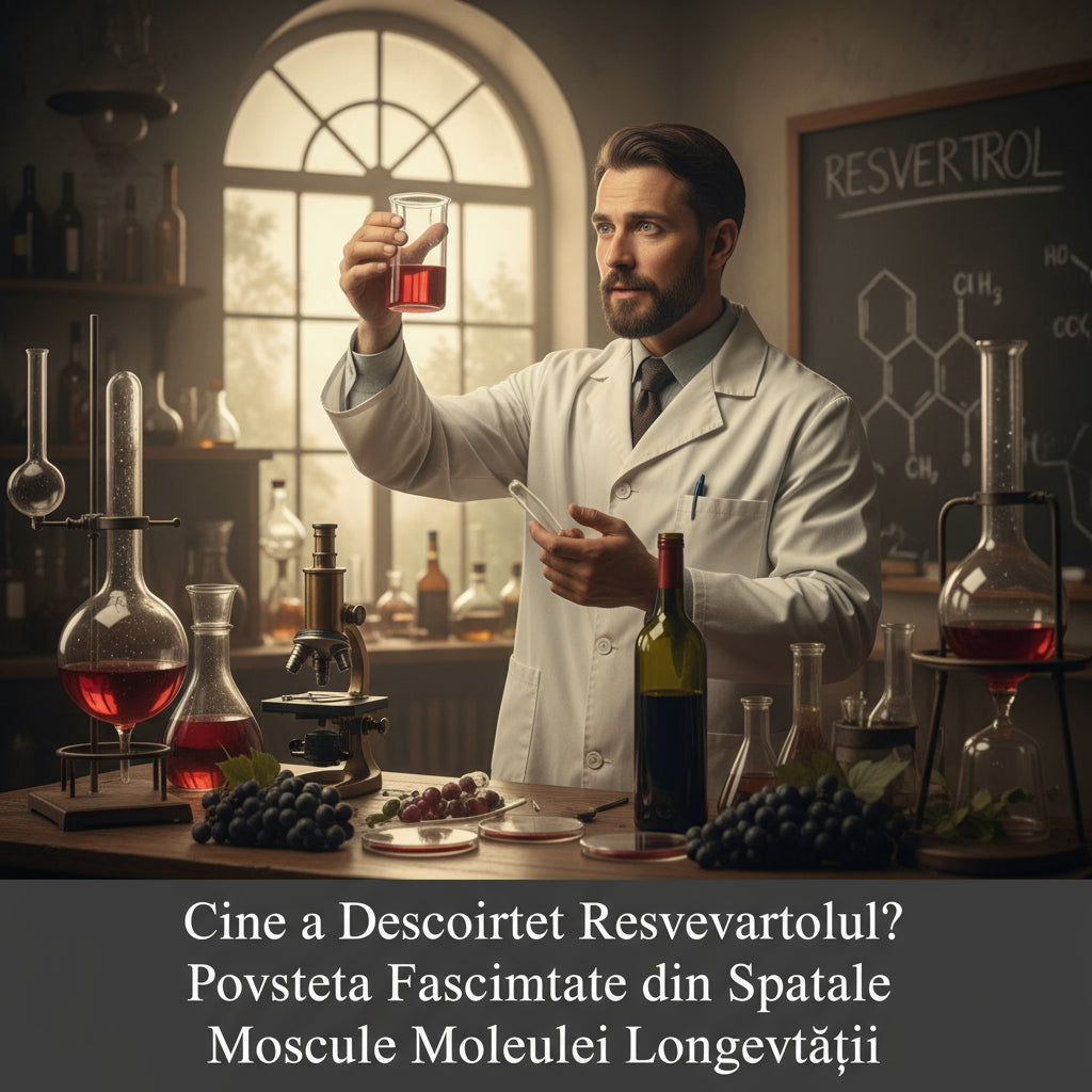 Cine a Descoperit Resveratrolul? Povestea Fascinantă din Spatele Moleculei Longevității