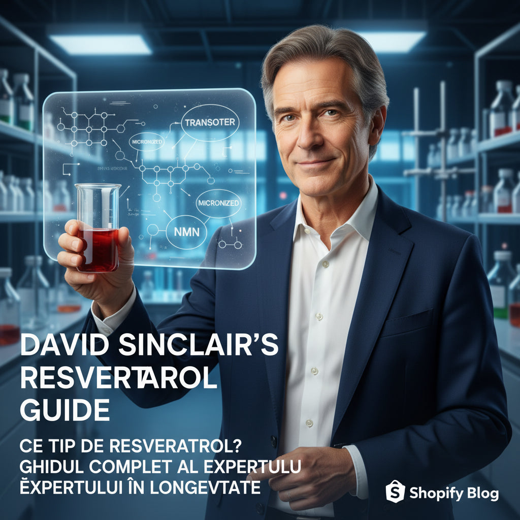 Ce tip de resveratrol folosește David Sinclair? Ghidul complet al expertului în longevitate