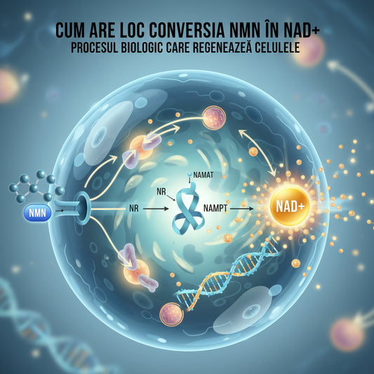 Cum are loc conversia NMN în NAD+: Procesul biologic care regenerează celulele