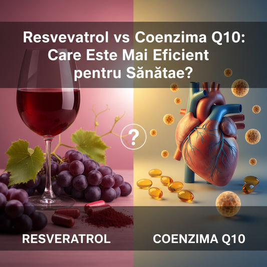Resveratrol vs Coenzima Q10: Care Este Mai Eficient pentru Sănătate?