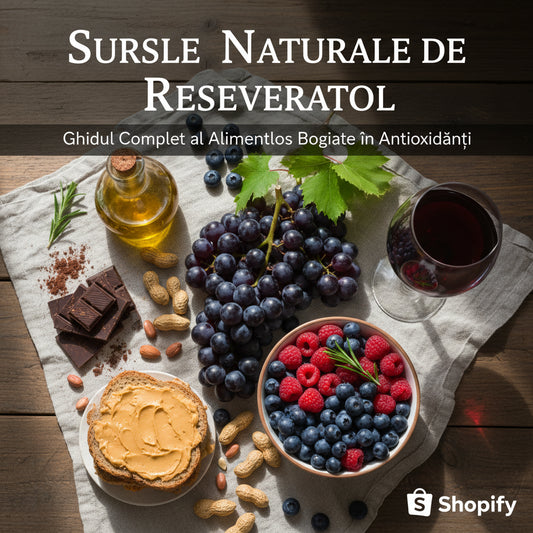 Sursele Naturale de Resveratrol: Ghidul Complet al Alimentelor Bogate în Antioxidanți
