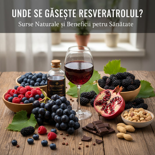 Unde Se Găsește Resveratrolul? Surse Naturale și Beneficii pentru Sănătate