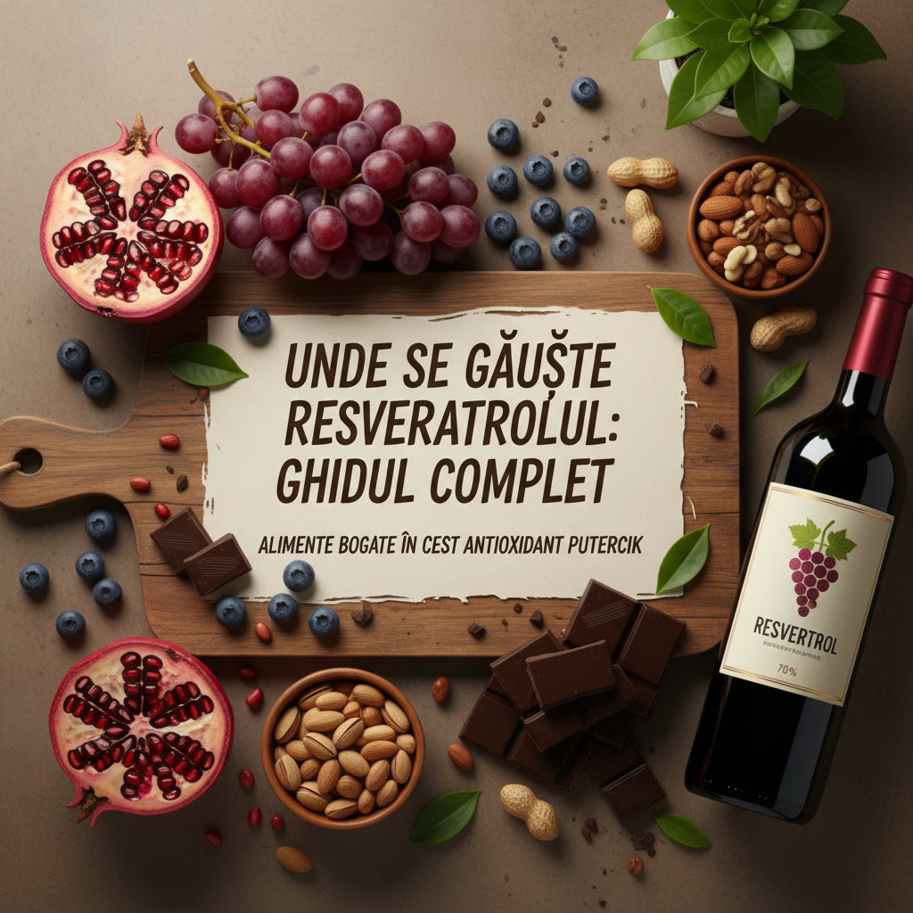 Unde se Găsește Resveratrolul: Ghidul Complet al Alimentelor Bogate în Acest Antioxidant Puternic