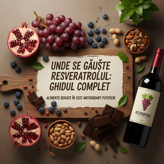 Unde se Găsește Resveratrolul: Ghidul Complet al Alimentelor Bogate în Acest Antioxidant Puternic