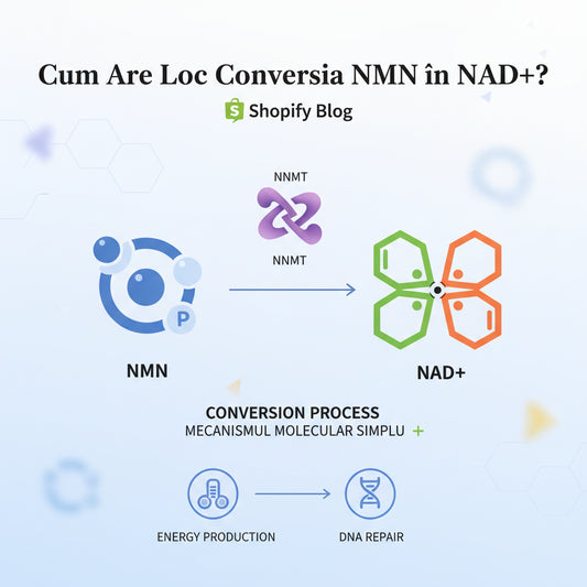 Cum Are Loc Conversia NMN în NAD+? Mecanismul Molecular Explicat Simplu