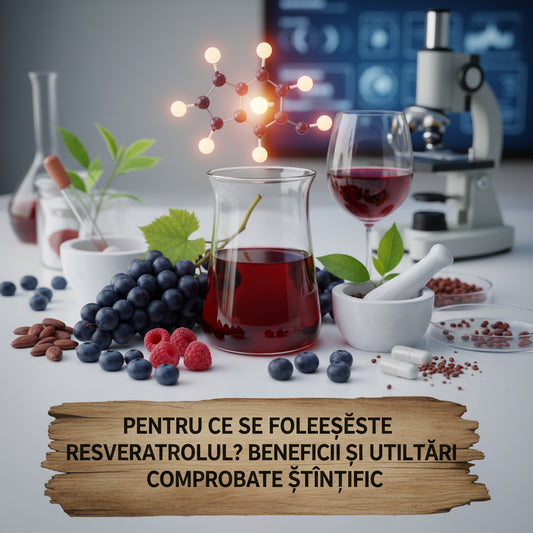Pentru ce se folosește resveratrolul? Beneficii și utilizări comprobate științific
