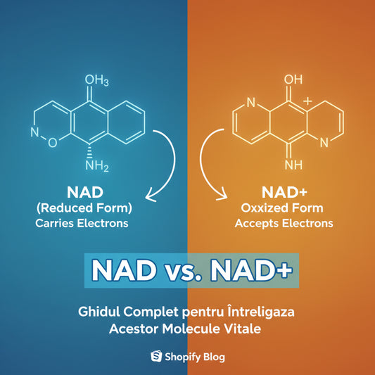 Care este diferența dintre NAD și NAD+? Ghidul complet pentru înțelegerea acestor molecule vitale