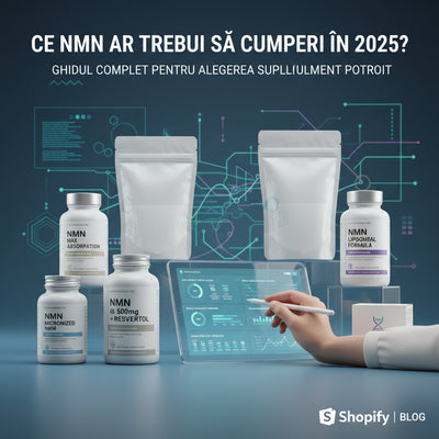 Ce NMN ar trebui să cumperi în 2025? Ghidul complet pentru alegerea suplimentului potrivit