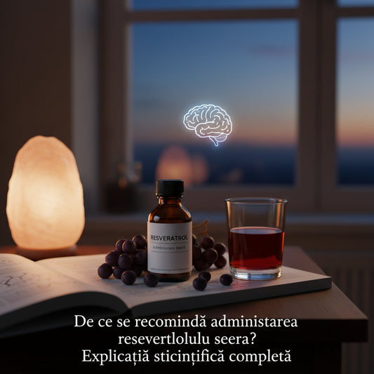 De ce se recomandă administrarea resveratrolului seara? Explicația științifică completă