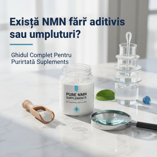 Există NMN fără aditivi sau umpluturi? Ghidul complet pentru puritatea suplimentelor