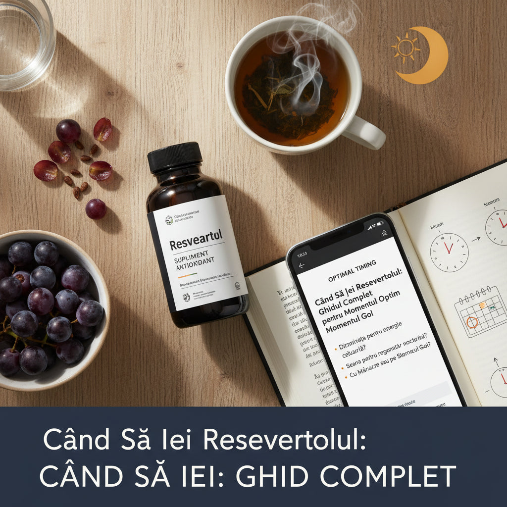 Când Să Iei Resveratrolul: Ghidul Complet pentru Momentul Optim