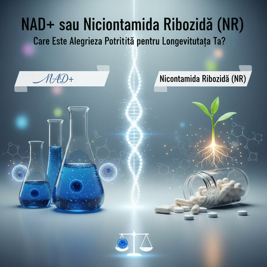 NAD+ sau Nicotinamida Ribozidă (NR): Care Este Alegerea Potrivită pentru Longevitatea Ta?