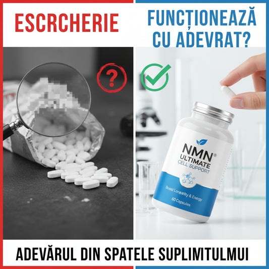 Este NMN o Escrocherie sau Funcționează cu Adevărat? Adevărul din Spatele Suplimentului