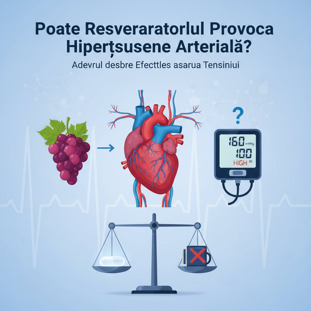 Poate Resveratrolul Provoca Hipertensiune Arterială? Adevărul despre Efectele asupra Tensiunii