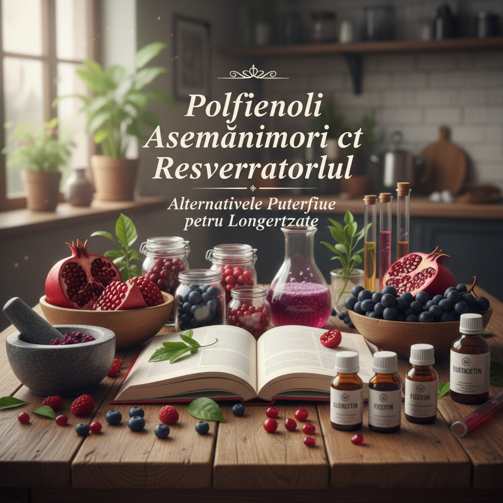 Polifenoli Asemănători cu Resveratrolul: Alternativele Puternice pentru Longevitate