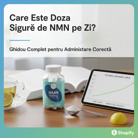Care Este Doza Sigură de NMN pe Zi? Ghidul Complet pentru Administrare Corectă