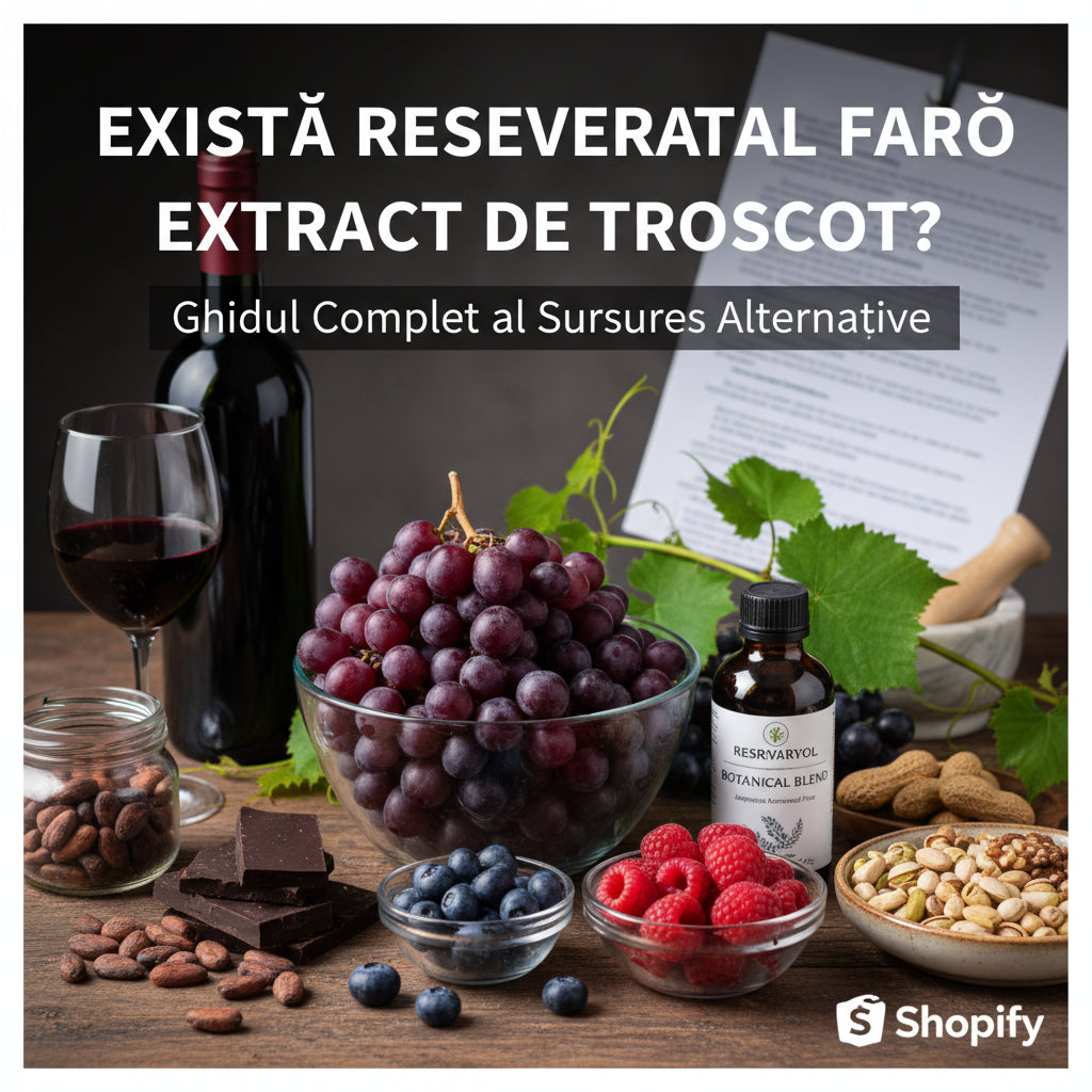 Există Resveratrol Fără Extract de Troscot? Ghidul Complet al Surselor Alternative
