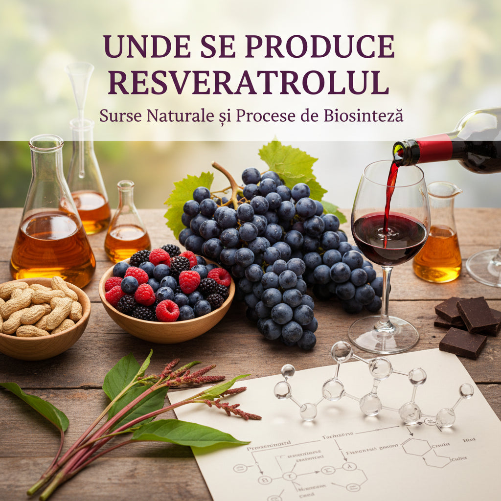 Unde se Produce Resveratrolul: Surse Naturale și Procese de Biosinteza