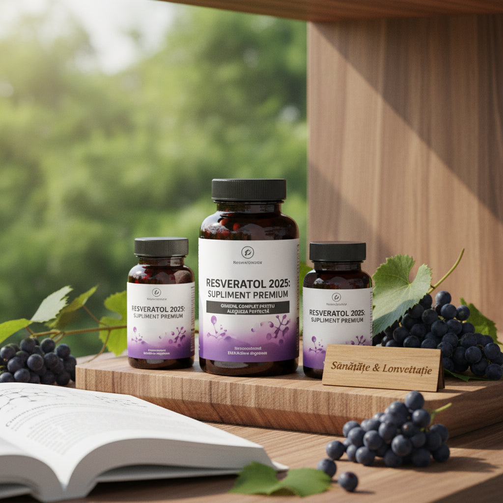 Cel Mai Bun Resveratrol 2025: Ghidul Complet pentru Alegerea Suplimentului Perfect