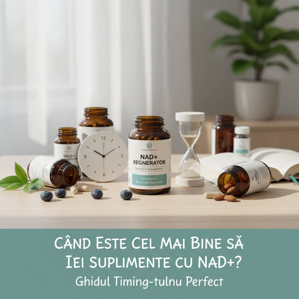 Când Este Cel Mai Bine să Iei Suplimente cu NAD+? Ghidul Timing-ului Perfect