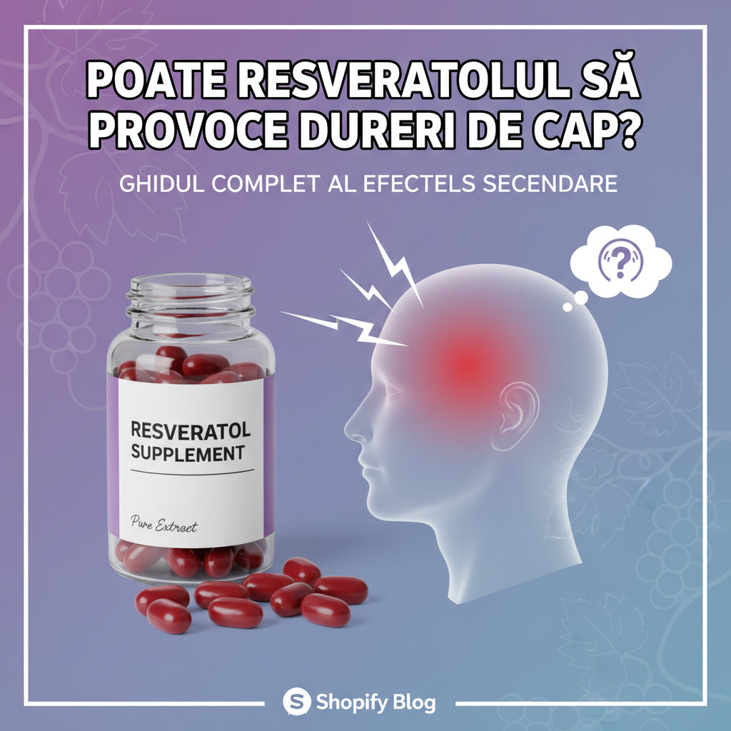 Poate Resveratrolul Să Provoace Dureri de Cap? Ghidul Complet al Efectelor Secundare