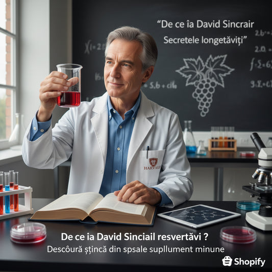 De ce ia David Sinclair resveratrol? Secretele longevității de la Harvard