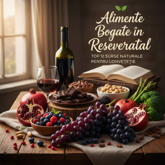 Alimente Bogate în Resveratrol: Top 12 Surse Naturale pentru Longevitate