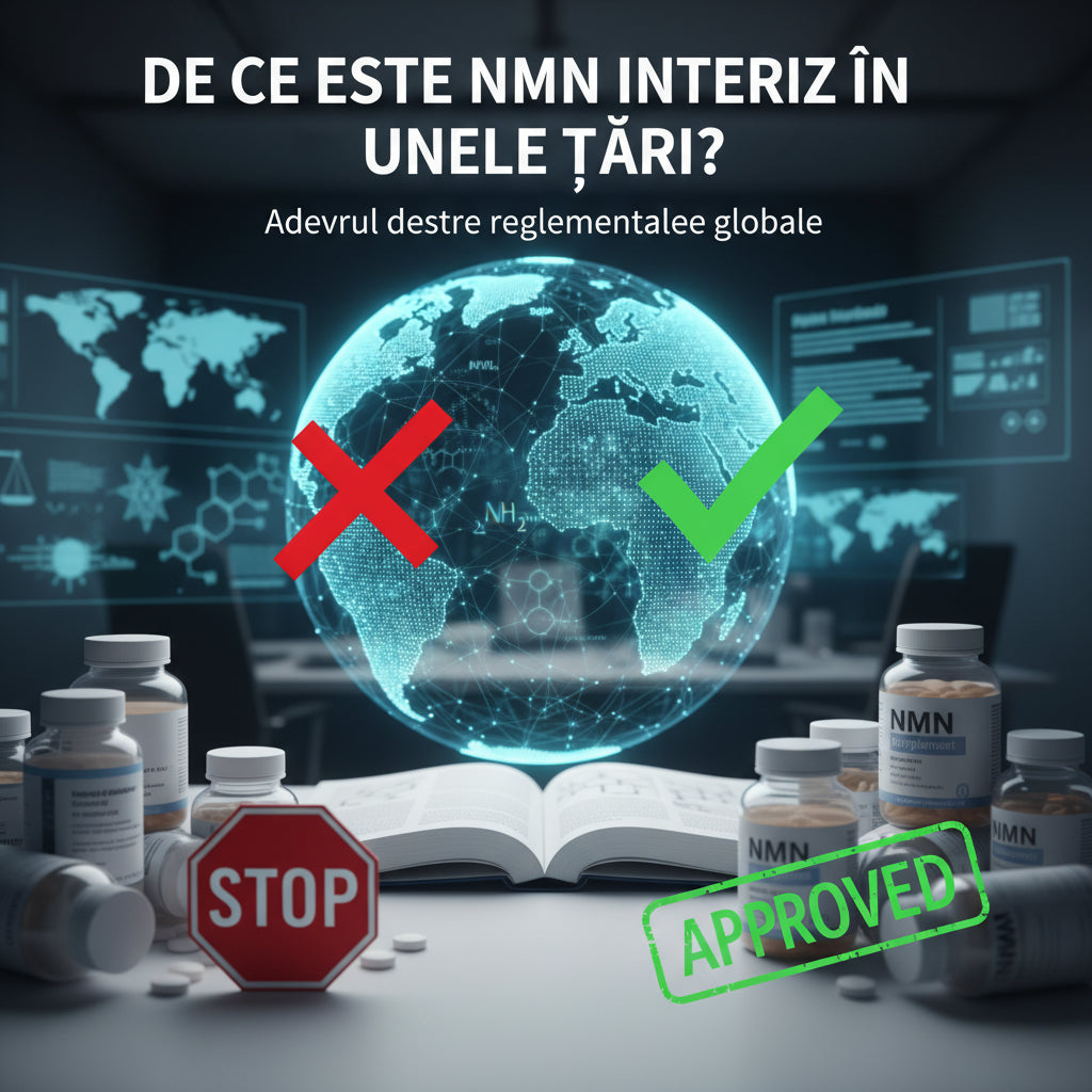 De ce este NMN interzis în unele țări? Adevărul despre reglementările globale