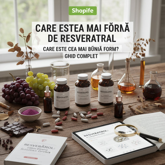 Care Este Cea Mai Bună Formă de Resveratrol? Ghid Complet pentru Alegerea Optimă