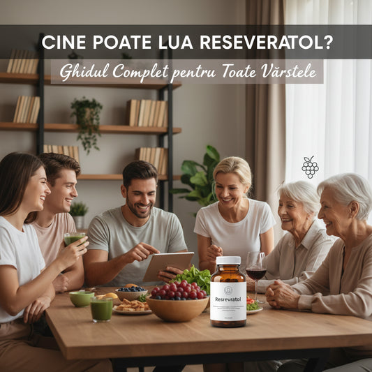 Cine Poate Lua Resveratrol? Ghidul Complet pentru Toate Vârstele