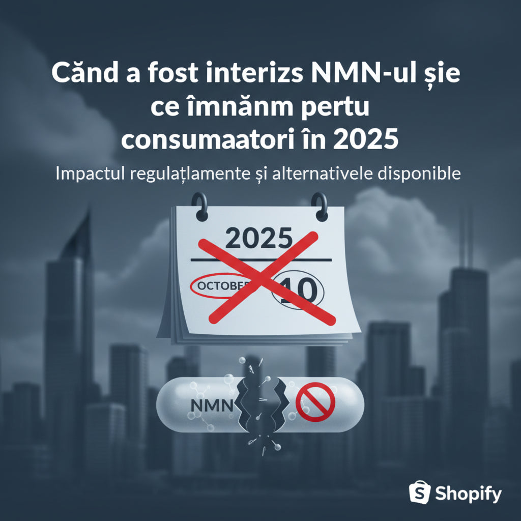 Când a fost interzis NMN-ul și ce înseamnă pentru consumatori în 2025