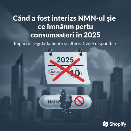 Când a fost interzis NMN-ul și ce înseamnă pentru consumatori în 2025