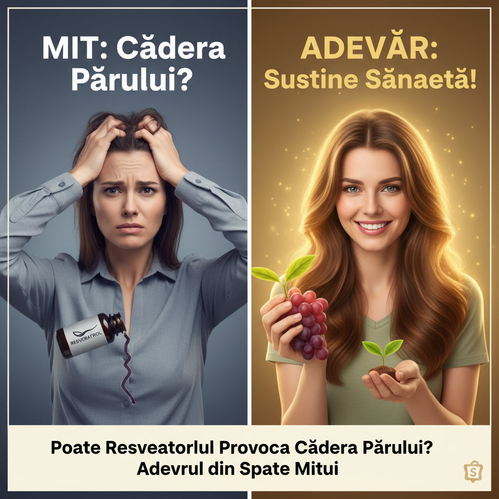 Poate Resveratrolul Provoca Căderea Părului? Adevărul din Spatele Mitului