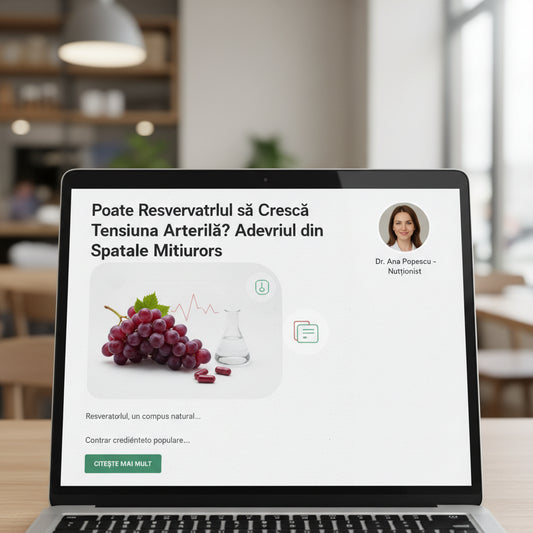 Poate Resveratrolul să Crească Tensiunea Arterială? Adevărul din Spatele Miturilor