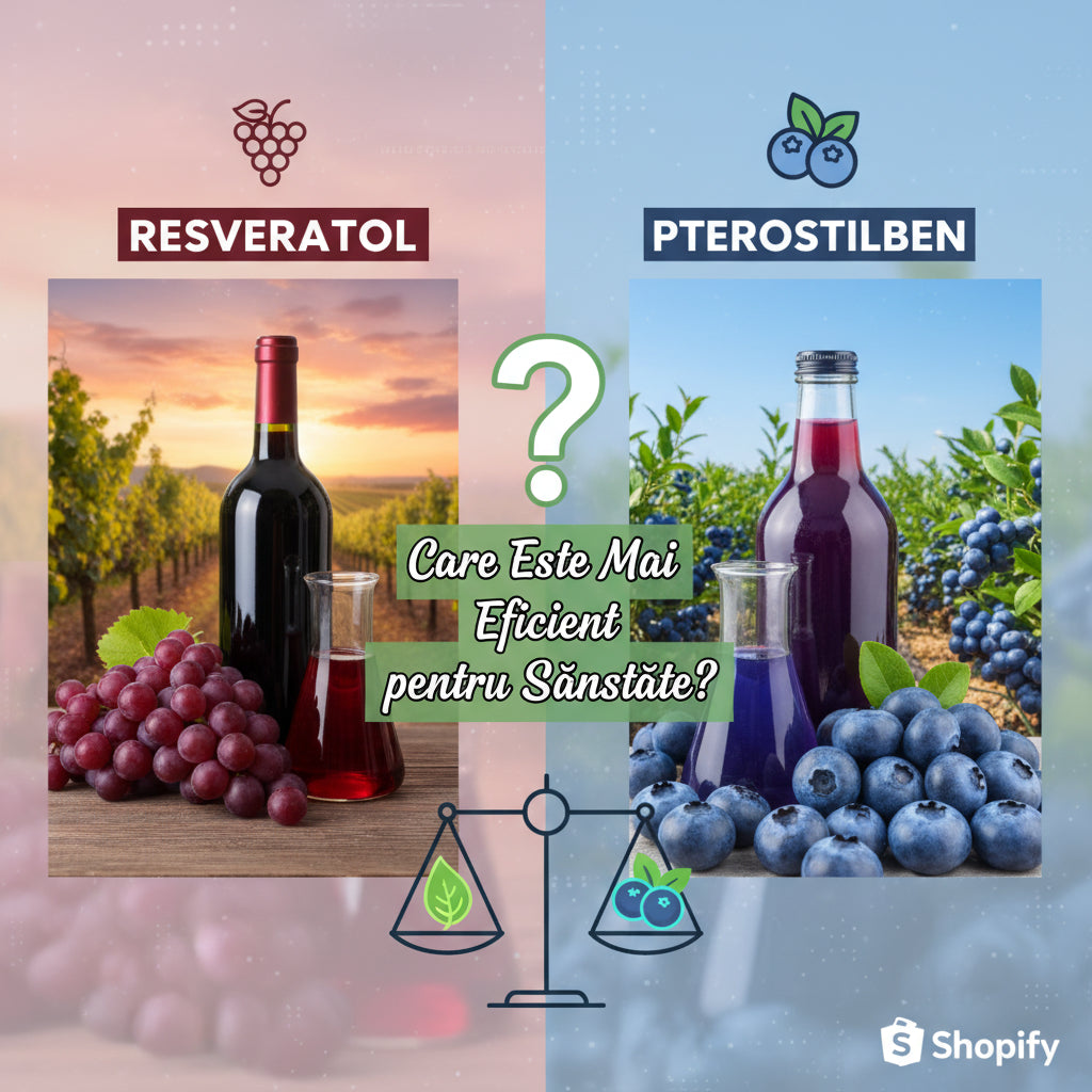 Resveratrol vs Pterostilben: Care Este Mai Eficient pentru Sănătate?