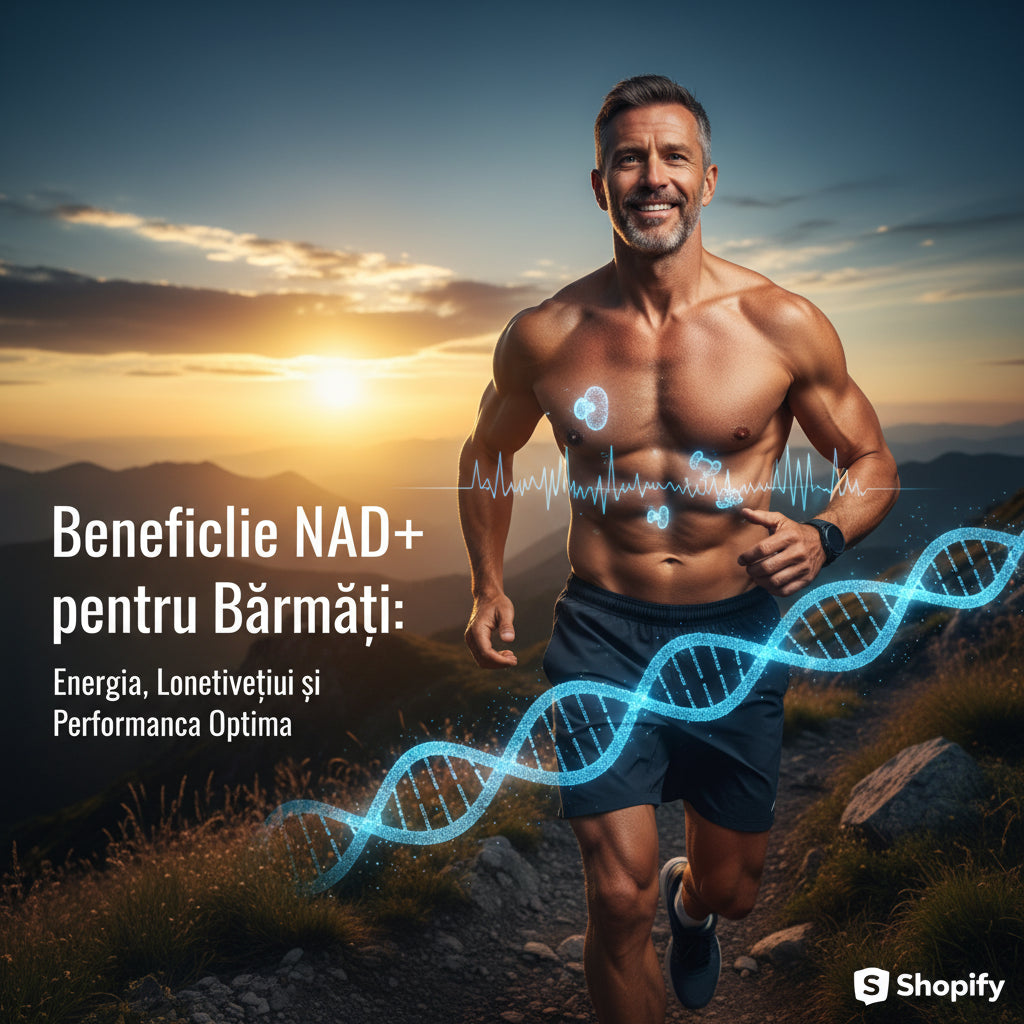 Beneficiile NAD+ pentru Bărbați: Energia, Longevitatea și Performanța Optimă