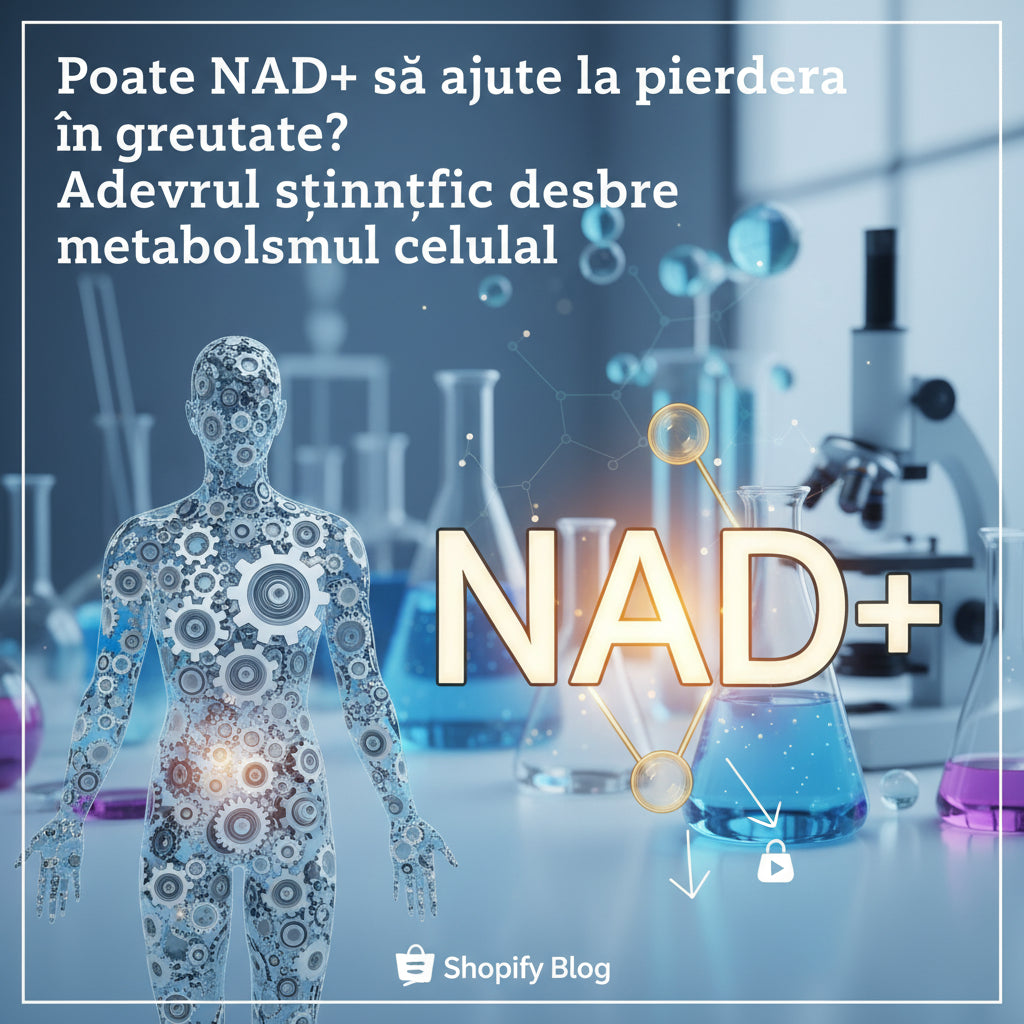 Poate NAD+ să ajute la pierderea în greutate? Adevărul științific despre metabolismul celular
